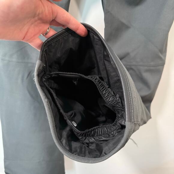 Volcom Women's Snow Pants Mountain Ski Snowboard Grey Waterproof Large - Picture 7 of 11